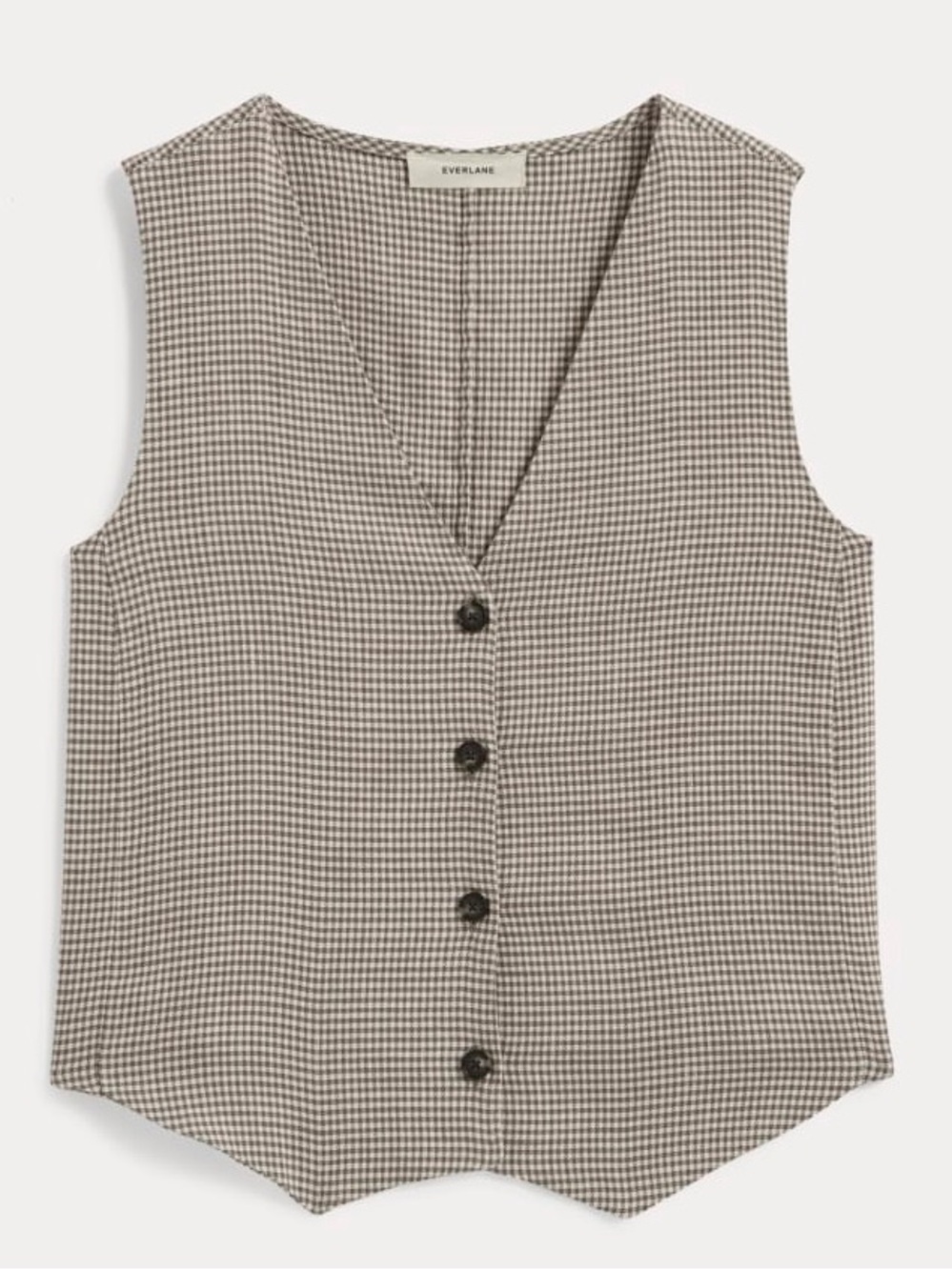 Everlane the Vest in Stretch Linen NWOT - Picture 7 of 14